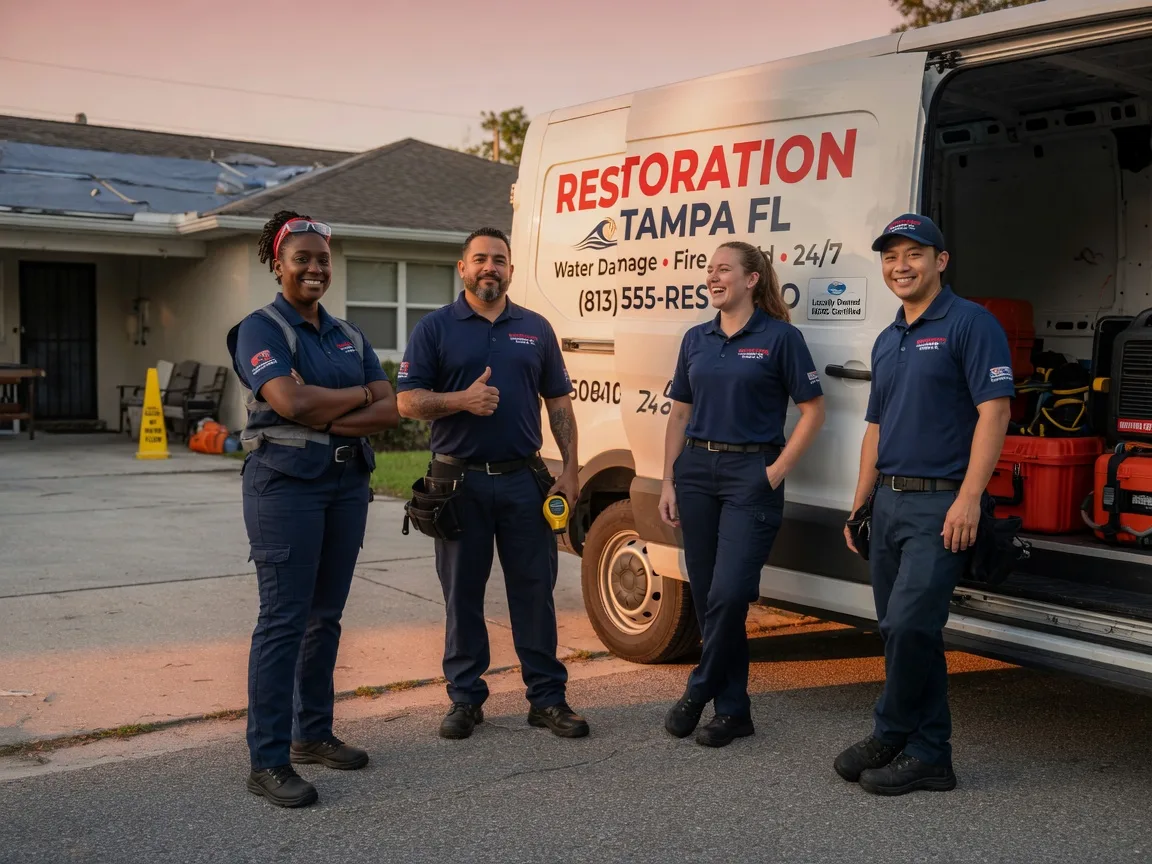 Water Damage Restoration company in Urania, LA